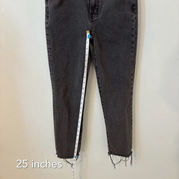 Madewell Women's Gray The Perfect Vintage Jean - Size 24 - Picture 10 of 11